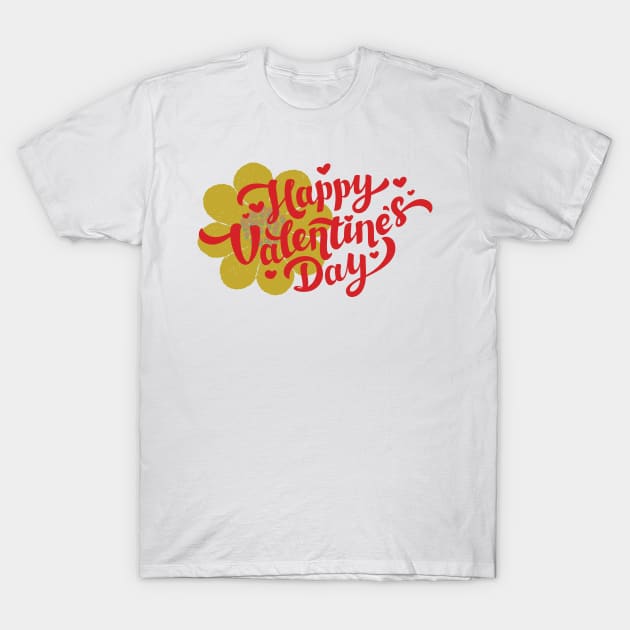 happy valentines day T-Shirt by a2nartworld